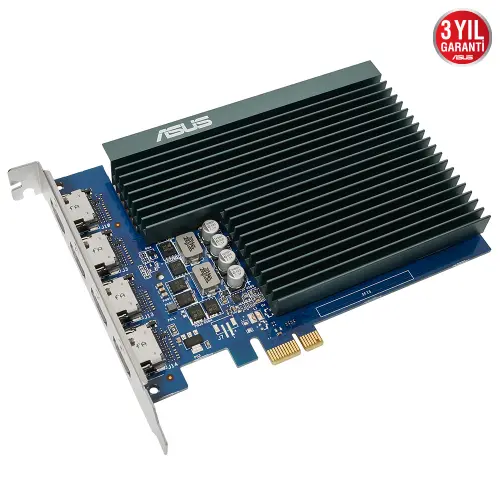 ASUS GeForce GT 730 GT730-4H-SL-2GD5 2GB GDDR5 64Bit Gaming (Oyuncu) Ekran Kartı