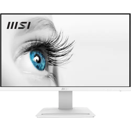 MSI Pro MP243XW 23.8″ 1920x1080 (FHD) 16:9 FLAT IPS 100Hz 1ms Freesync Beyaz Monitör