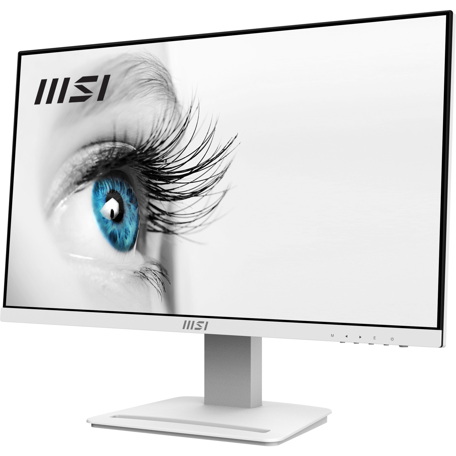 MSI Pro MP243XW 23.8″ 1920x1080 (FHD) 16:9 FLAT IPS 100Hz 1ms Freesync Beyaz Monitör