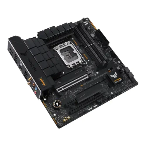 ASUS TUF GAMING B760M-PLUS WIFI B760 Soket 1700 DDR5 7200(OC)Mhz mATX Gaming (Oyuncu) Anakart