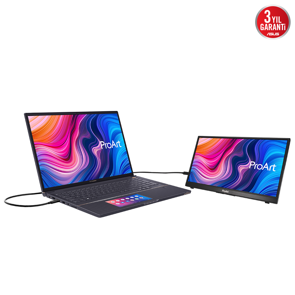 ASUS ProArt PA148CTV 5ms 14″ Full HD Pivot Taşınabilir Monitör