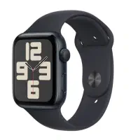 Apple Watch SE 2 nesil GPS 44mm Gece Yarısı Alüminyum Kasa ve Gece Yarısı Spor Kordon - M/L - MRE93TU/A