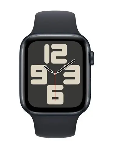 Apple Watch SE 2 nesil GPS 44mm Gece Yarısı Alüminyum Kasa ve Gece Yarısı Spor Kordon - M/L - MRE93TU/A