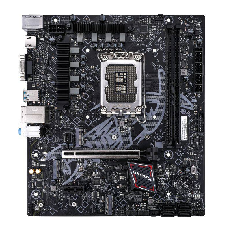 COLORFUL BATTLE-AX B760M-K V20 DDR5 7200MHz mATX Gaming (Oyuncu) Anakart