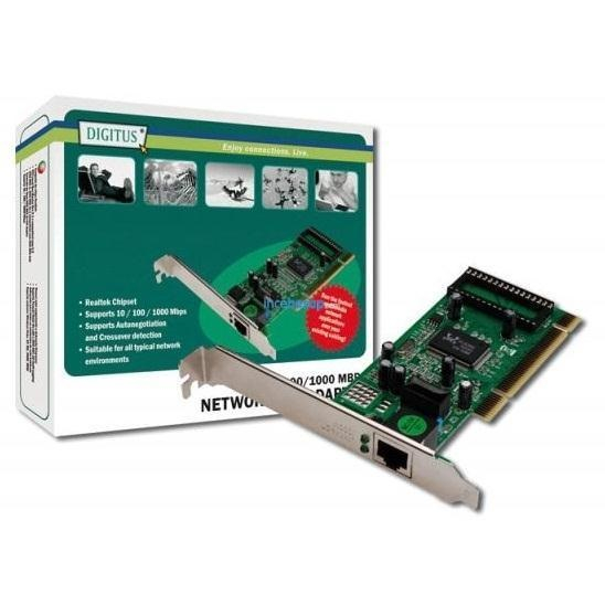 Digitus DN-10110 10/100/1000 Giga Bit PCI Ethernet Kartı
