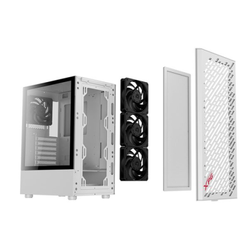 XPG Valor Air VALORAIRMT-WHCWW Temperli USB 3.0 ATX Beyaz Mid-Tower 4x120mm Fan Gaming (Oyuncu) Kasa