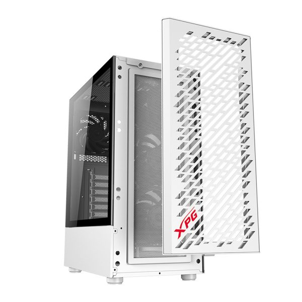 XPG Valor Air VALORAIRMT-WHCWW Temperli USB 3.0 ATX Beyaz Mid-Tower 4x120mm Fan Gaming (Oyuncu) Kasa