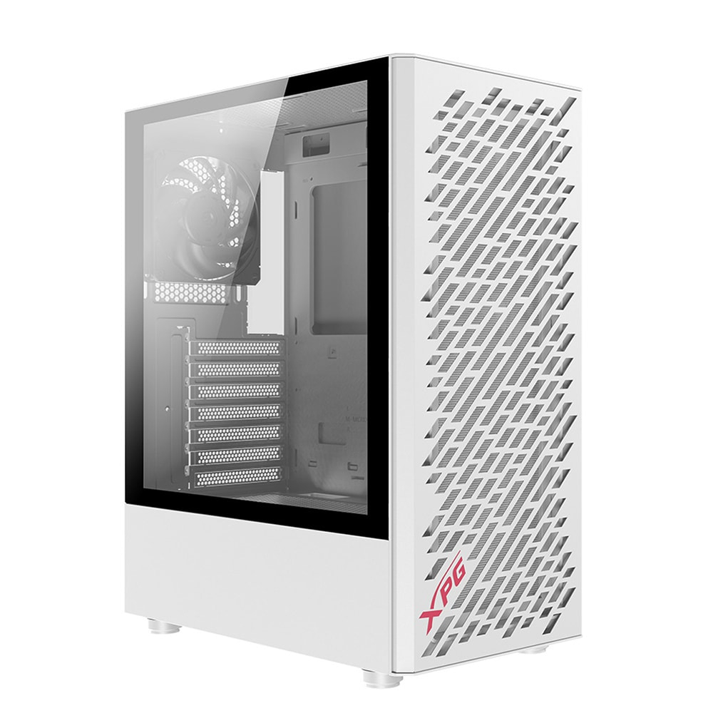 XPG Valor Air VALORAIRMT-WHCWW Temperli USB 3.0 ATX Beyaz Mid-Tower 4x120mm Fan Gaming (Oyuncu) Kasa