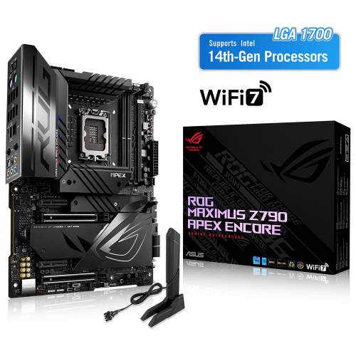 ASUS ROG Maximus Z790 Apex Encore Intel Z790 Soket 1700 DDR5 8400(OC)MHz ATX Gaming (Oyuncu) Anakart