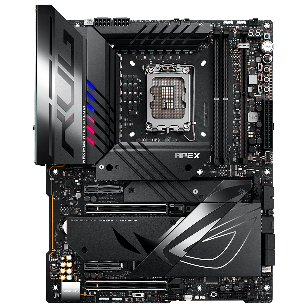 ASUS ROG Maximus Z790 Apex Encore Intel Z790 Soket 1700 DDR5 8400(OC)MHz ATX Gaming (Oyuncu) Anakart