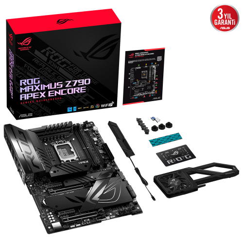 ASUS ROG Maximus Z790 Apex Encore Intel Z790 Soket 1700 DDR5 8400(OC)MHz ATX Gaming (Oyuncu) Anakart