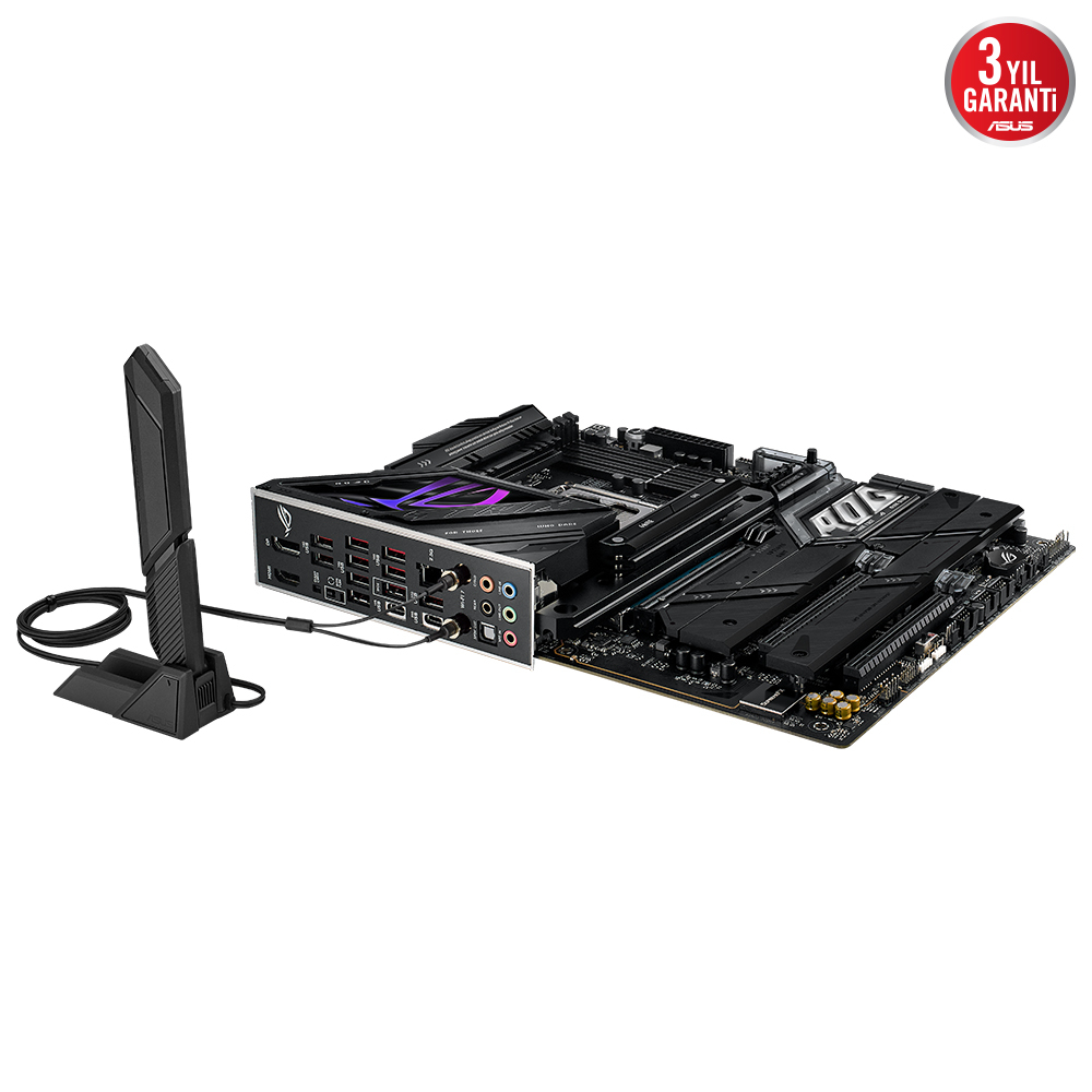 ASUS ROG Strix Z790-E Gaming WIFI II Intel Z790 Soket 1700 DDR5 8000(OC)MHz ATX Gaming (Oyuncu) Anakart
