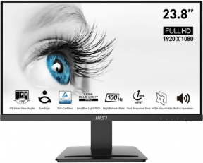 MSI Pro MP243X 23.8” 1920x1080 1ms 100Hz IPS Anti-Glare Full HD Monitör
