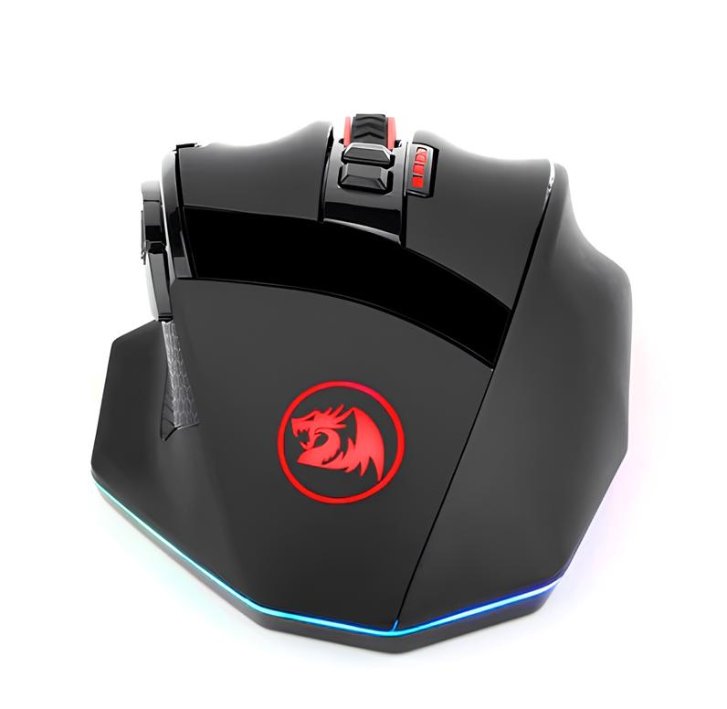 Redragon Sniper Pro M801P-RGB 16.000 DPI 9 Tuş RGB Optik Kablosuz Gaming (Oyuncu) Mouse