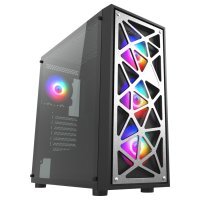 Vento VG12AL 850W 80+ Bronz Gen5 4x120mm RGB Fan Temperli Cam USB 3.0 Mesh E-ATX Mid-Tower Gaming (Oyuncu) Kasa