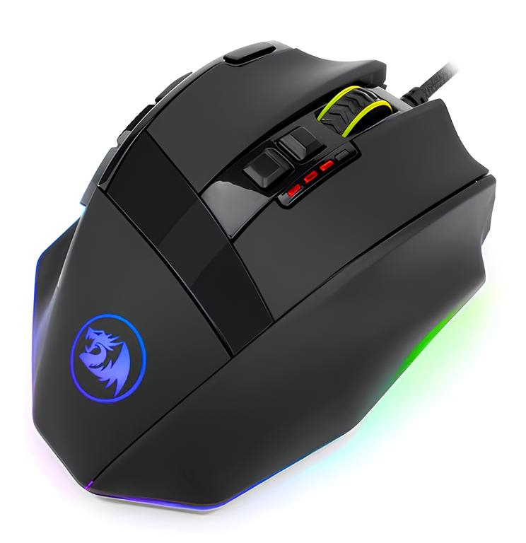 Redragon Sniper M801-RGB 16.000 DPI 9 Tuş RGB Optik Kablolu Gaming (Oyuncu) Mouse