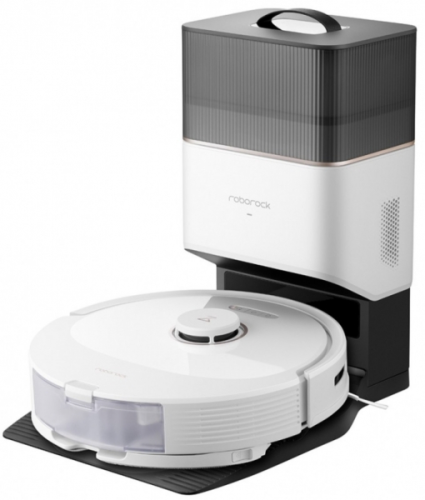 Roborock Q8 Max Plus Çöp İstasyonlu Beyaz Akıllı Robot Süpürge