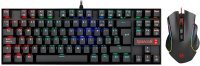 Redragon K552-RGB-BA Combo %60 Mekanik TR Q Klavye 7200 DPI Mouse Set