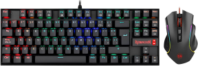 Redragon K552 Kumara Blue Switch Mekanik Klavye + M607 RGB Mouse