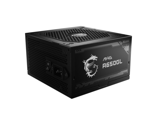 MSI MAG A650GL 650W 80 Plus Gold 120mm Fan Power Supply