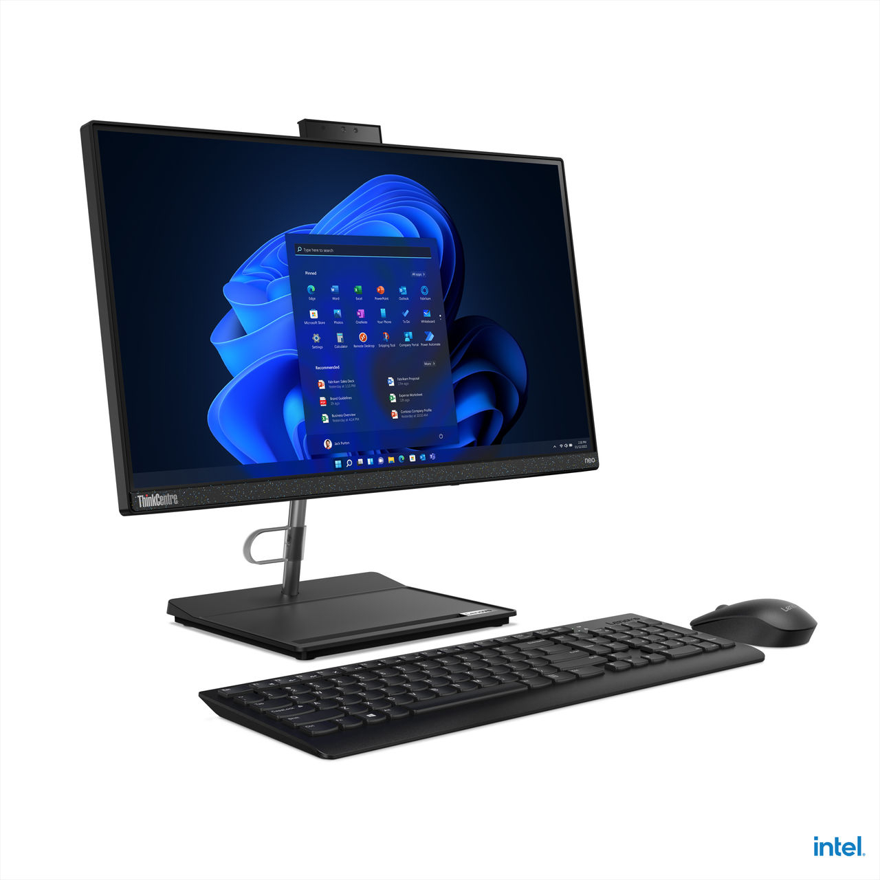 Lenovo Thinkcentre Neo30a 12CE004KTX i5-1235U 8GB 256GB SSD 23.8″ FreeDOS All In One PC