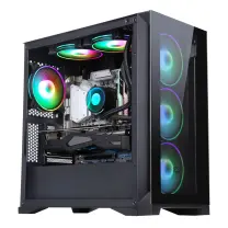 Frisby FC-9450G Moro 750W 80+ Bronze 4x120mm RGB Fan Temperli Cam USB 3.0 Micro-ATX Mid-Tower Gaming (Oyuncu) Kasa