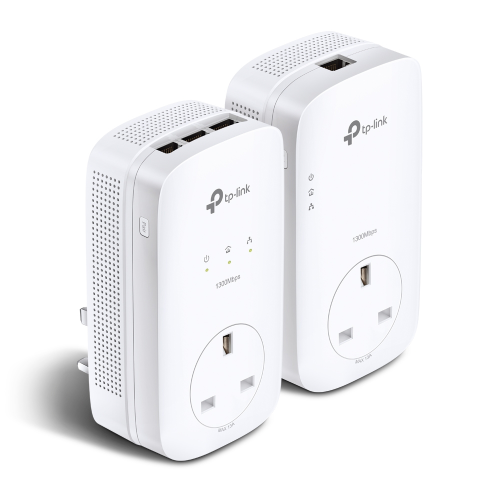 TP-Link TL-PA8033P Kit AV1300 3 Portlu Gigabit Passthrough Powerline Başlangıç Kiti