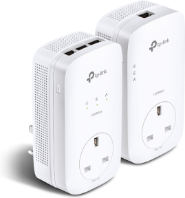 TP-Link TL-PA8033P Kit AV1300 3 Portlu Gigabit Passthrough Powerline Başlangıç Kiti