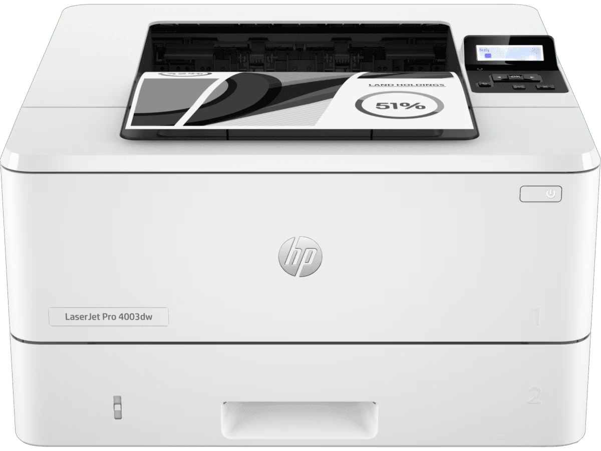 HP 2Z610A 4003DW Tek Fonksiyonlu 40PPM Siyah Lazer Yazıcı