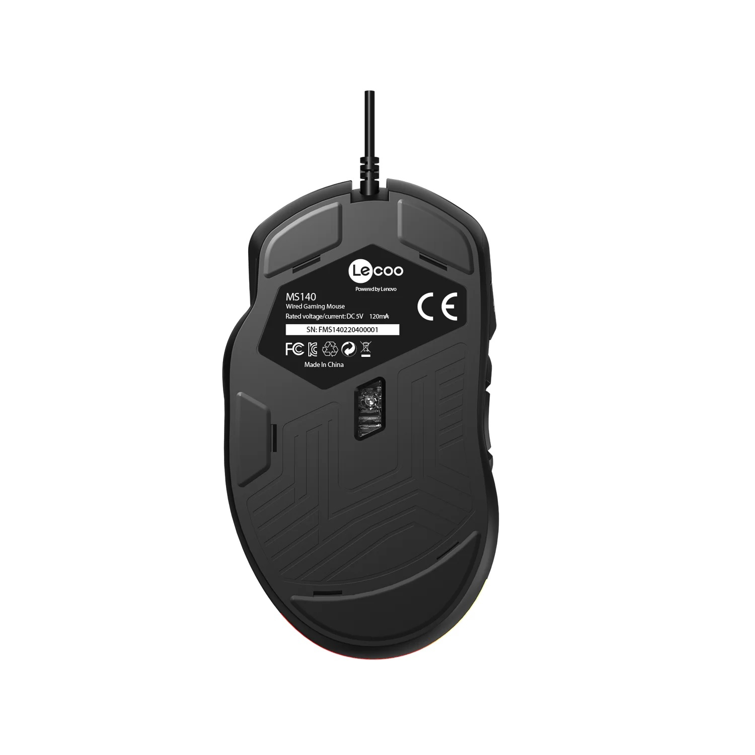 Lenovo Lecoo MS140 10 Tuş 6400 DPI Optik RGB Kablolu Gaming (Oyuncu) Mouse