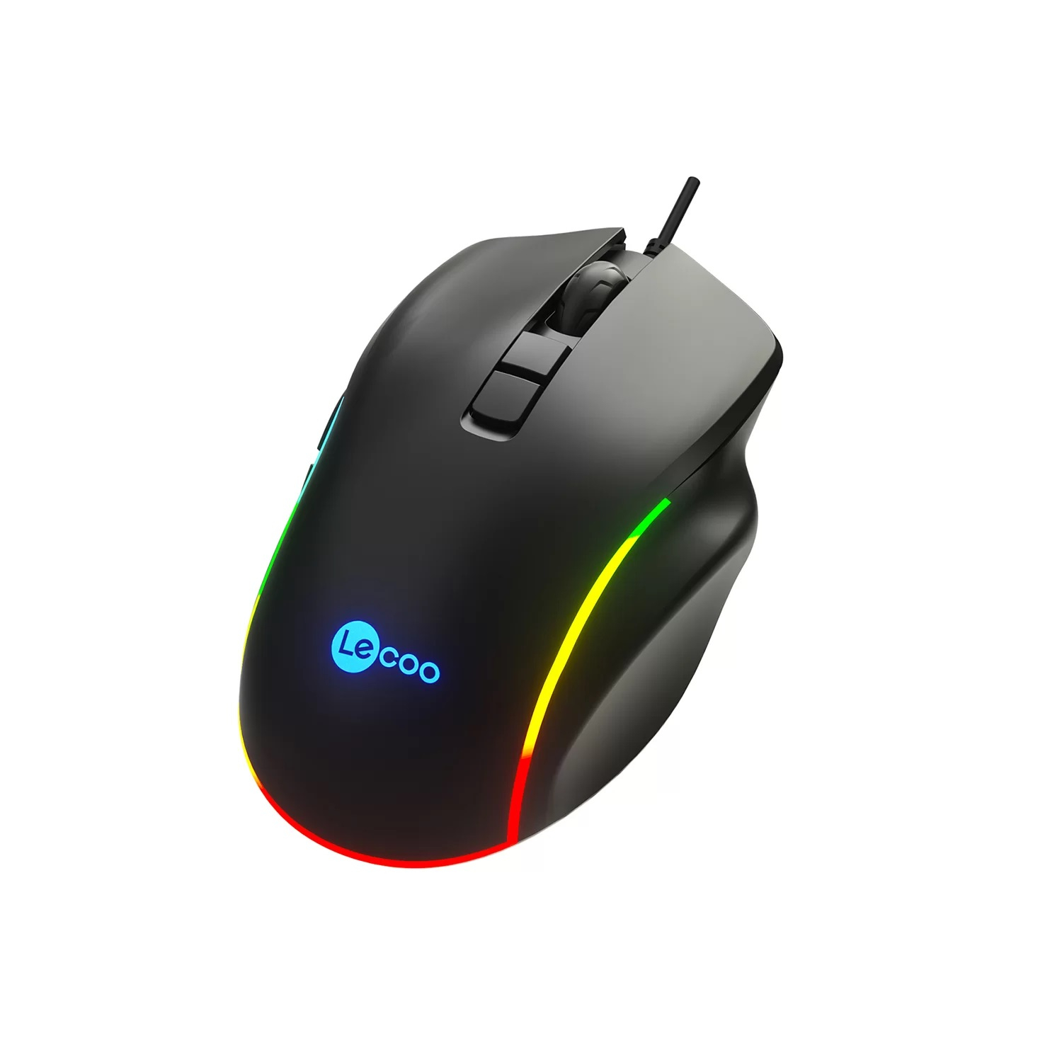 Lenovo Lecoo MS140 10 Tuş 6400 DPI Optik RGB Kablolu Gaming (Oyuncu) Mouse