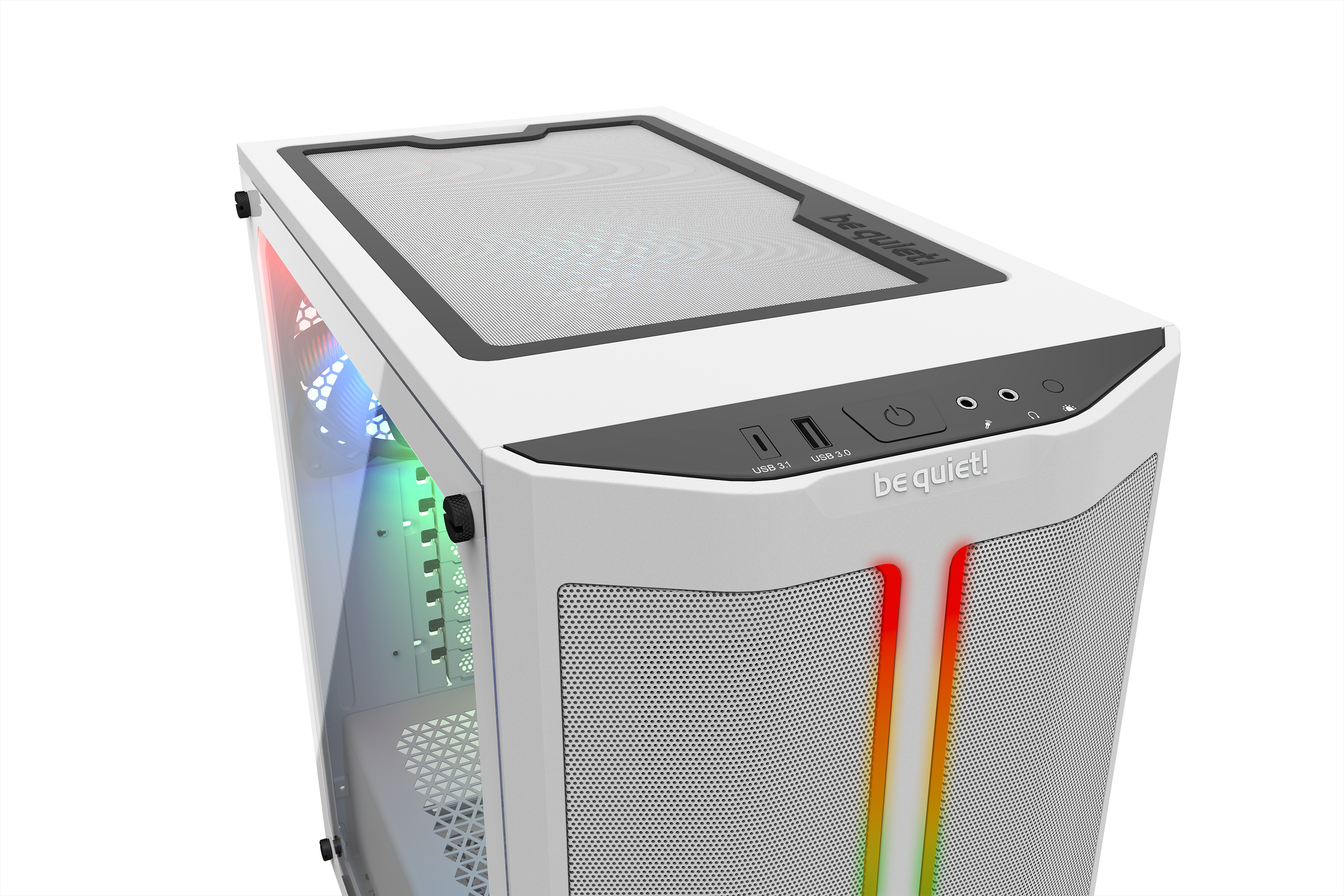 Be Quiet! Pure Base 500DX BGW38 3x140 mm Fan Beyaz Gaming (Oyuncu) Kasası