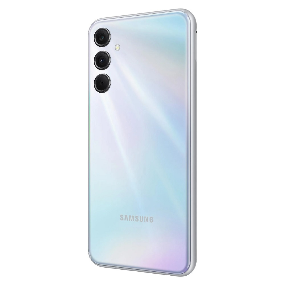Samsung Galaxy M34 5G 128GB 6GB RAM Gümüş Cep Telefonu – Samsung Türkiye Garantili