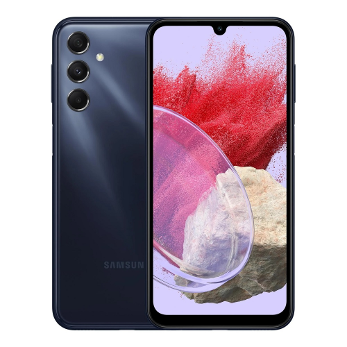 Samsung Galaxy M34 5G 128GB 6GB RAM Koyu Mavi Cep Telefonu – Samsung Türkiye Garantili