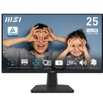MSI Pro MP251 24.5″ 1920x1080 1ms 100Hz IPS Anti-Glare Full HD Monitör