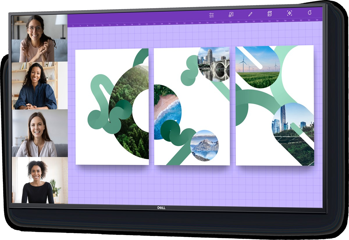 Dell P5524Q 55″ 8ms 60Hz 4K VA Konferans Odası Monitörü