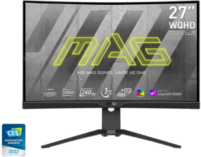 MSI MAG  275CQRXF 27″  Curved 1000R 240Hz 1ms Freesync Premium VA WQHD Gaming (Oyuncu) Monitör