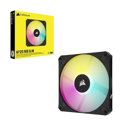 Corsair iCue AF120 CO-9050162-WW RGB Slim Siyah PWM Fan(CO-9050162-WW)