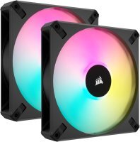 Corsair iCue AF140 RGB Slim CO-9050156-WW 140mm PWM Siyah İkili Kasa Fanı