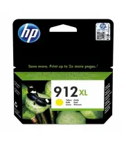 HP 3YL83AE (912XL) Yüksek Kapasiteli Sarı Mürekkep Kartuş 825 Sayfa
