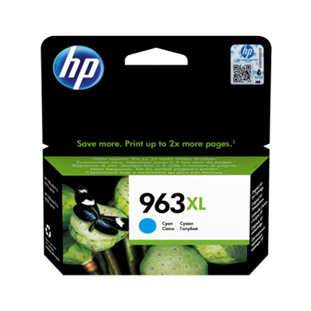 HP 3JA27AE (963XL) Yüksek Kapasiteli Mavi Mürekkep Kartuş 1600 Sayfa