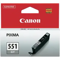 Canon 6512B001 CLI-551GY Gri Mürekkep Kartuş 330 Sayfa