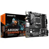 Gigabyte A620M GAMING X AX Wi-Fi AMD A620 Soket AM5 DDR5 8000(OC)MHz mATX Gaming (Oyuncu) Anakart