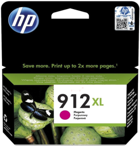 HP 3YL82AE (912XL) Yüksek Kapasite Magenta Mürekkep Kartuş 825 Sayfa