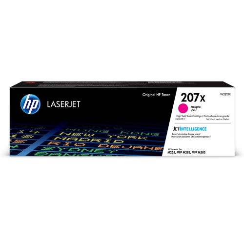 HP W2213X (207X) Yüksek Kapasiteli Magenta Laserjet Toner 2450 Sayfa
