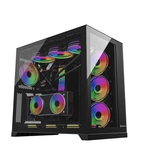 GamePower WARCRY EVO ARGB Temper Cam TYPE-C ATX Gaming Kasa