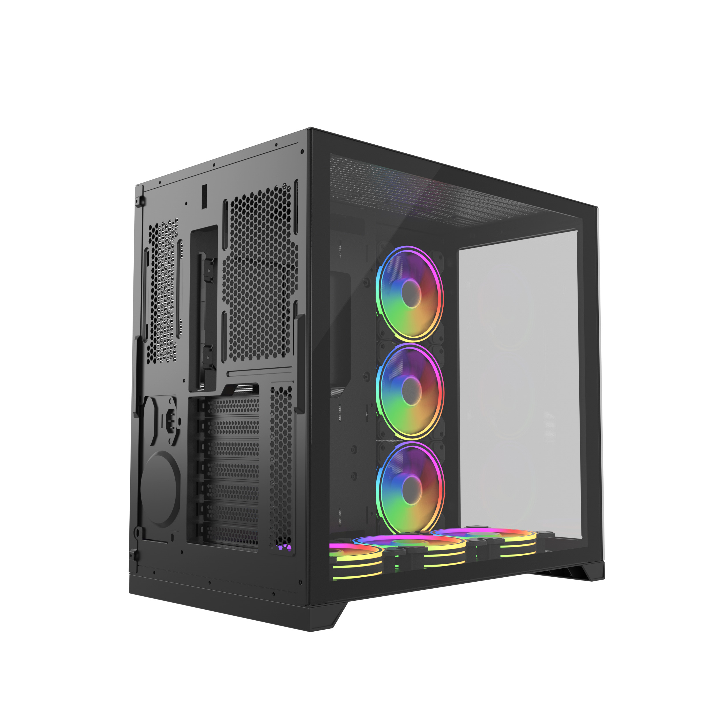 GamePower WarCry Evo ARGB Temper Cam TYPE-C 120mm PWM Fan ATX Gaming Kasa