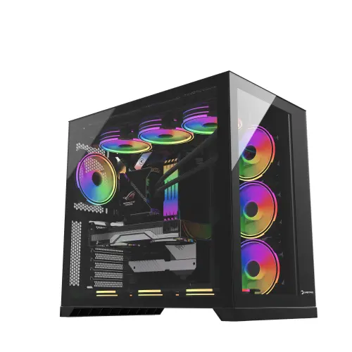 GamePower WarCry Evo ARGB Temper Cam TYPE-C 120mm PWM Fan ATX Gaming Kasa