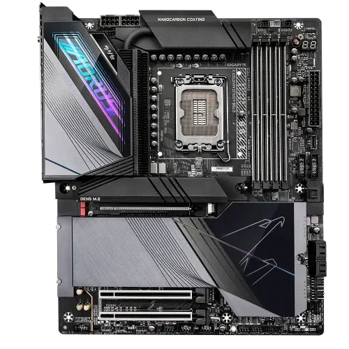 Gigabyte Z790 AORUS MASTER X Intel Z790 Soket 1700 DDR5 8266(OC)MHz E-ATX Gaming (Oyuncu) Anakart