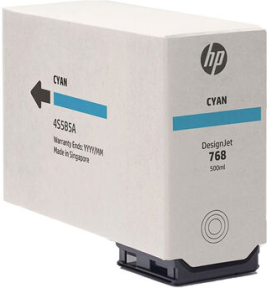 HP 4S5B5A (768) Mavi Mürekkep Kartuş 500 ml